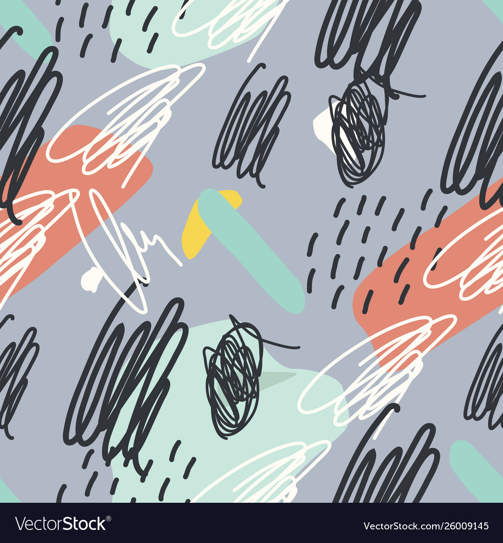 Seamless pattern abstract background vector image Seamless pattern abstract background