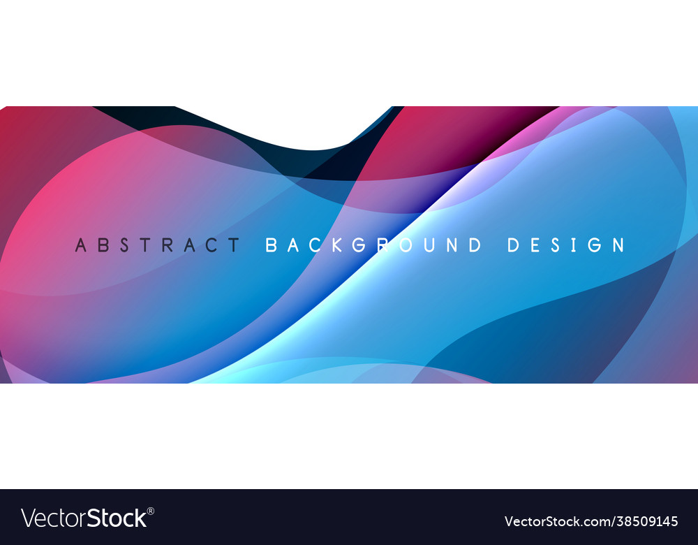 Trendy simple fluid color gradient abstract Vector Image Trendy simple fluid color gradient abstract