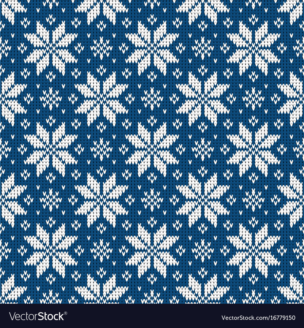 Abstract pattern with seamless knitted texture