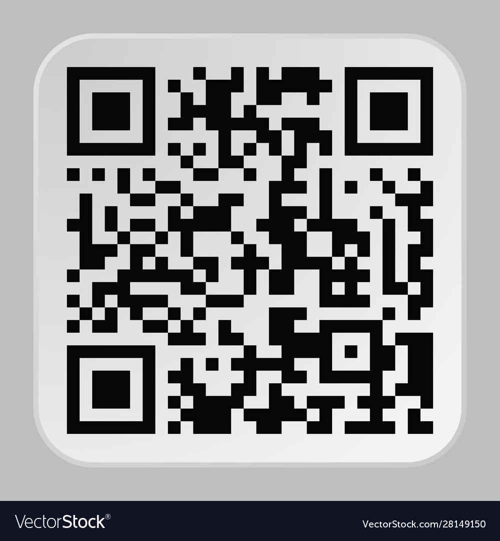 Qr code vector image Qr code