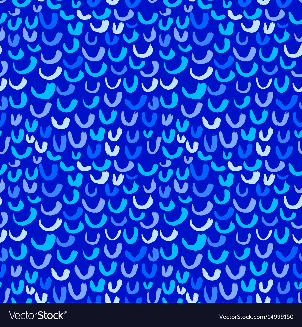 Seamless pattern with waves stripped artistic
