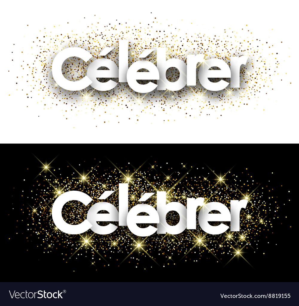 Celebrate paper banner Royalty Free Vector Image