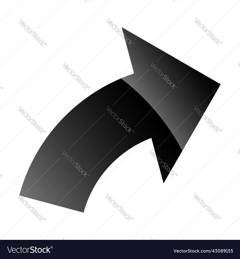 Runder Pfeilzeiger Cursor Formelement vector image Runder Pfeilzeiger Cursor Formelement