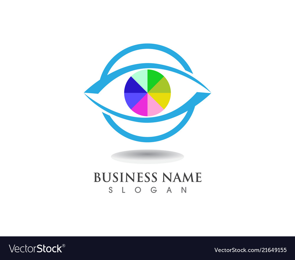 Augenpflege Logo und Symbole