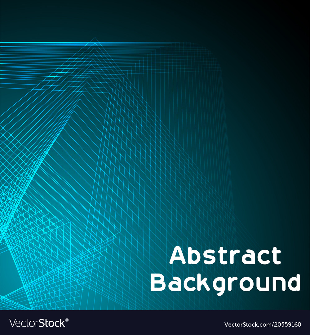 Abstract Blue Line Background