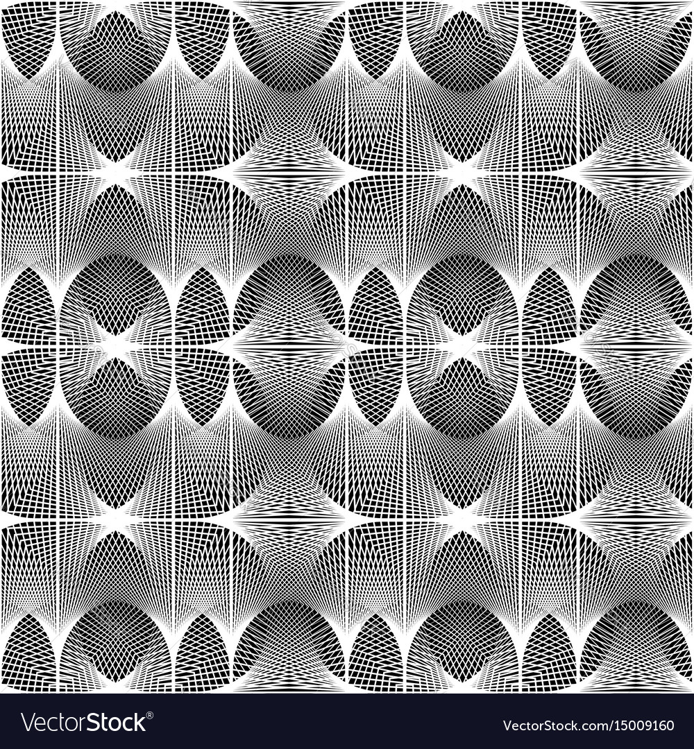 Design seamless monochrome grid pattern