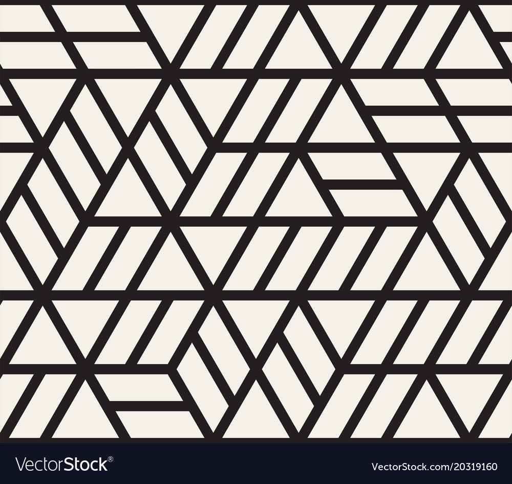 Geometric Triangle Pattern