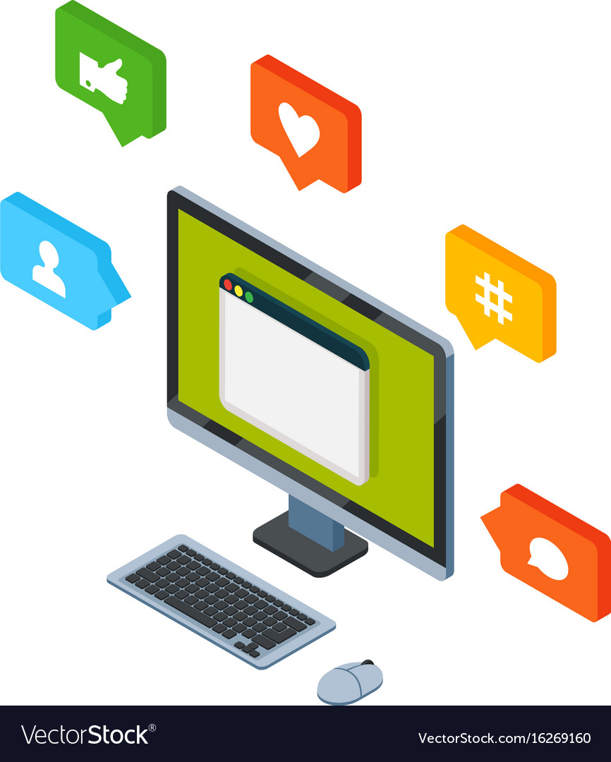Isometric Social Network Concept