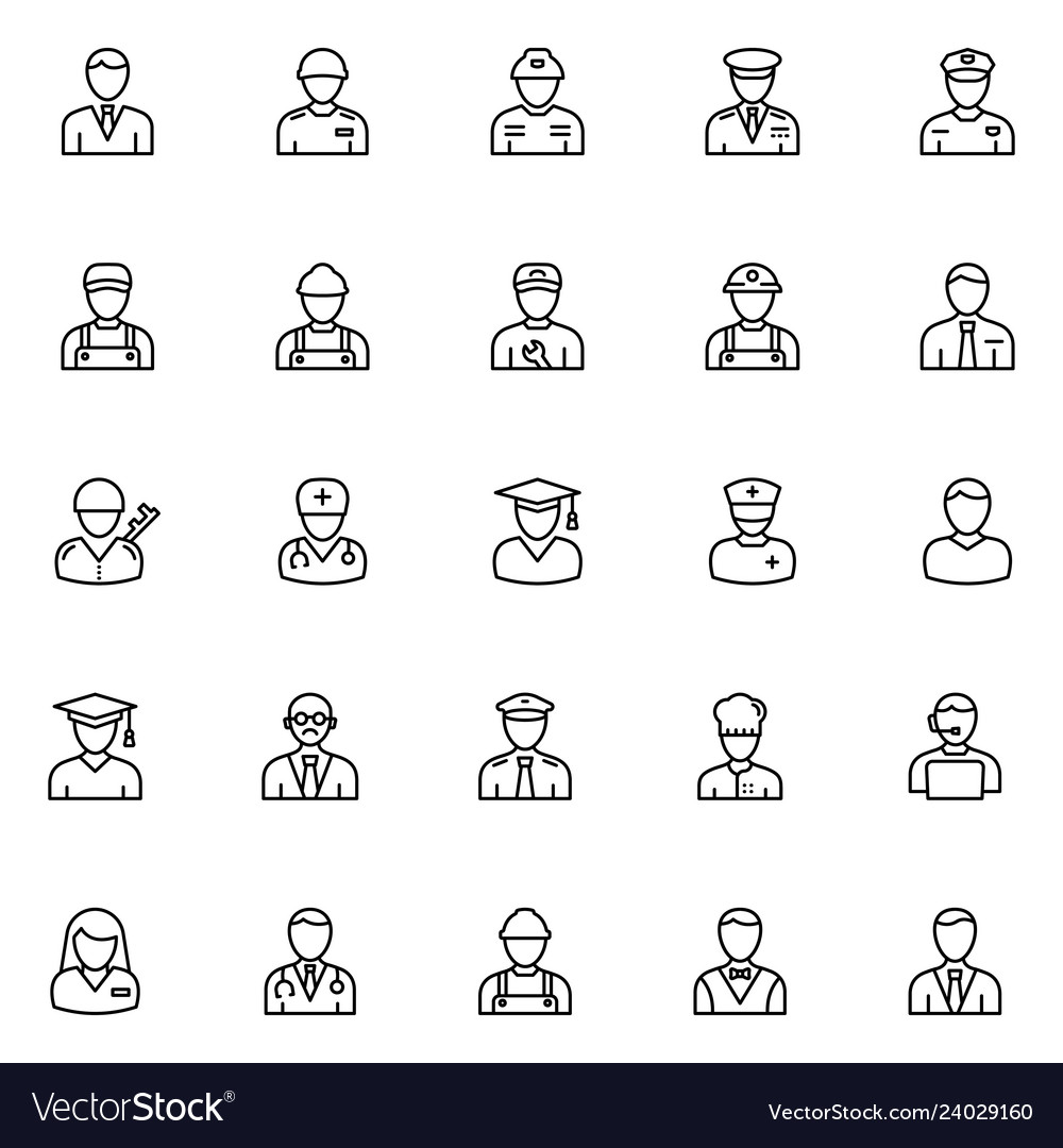 Professional icons set that can easily mod