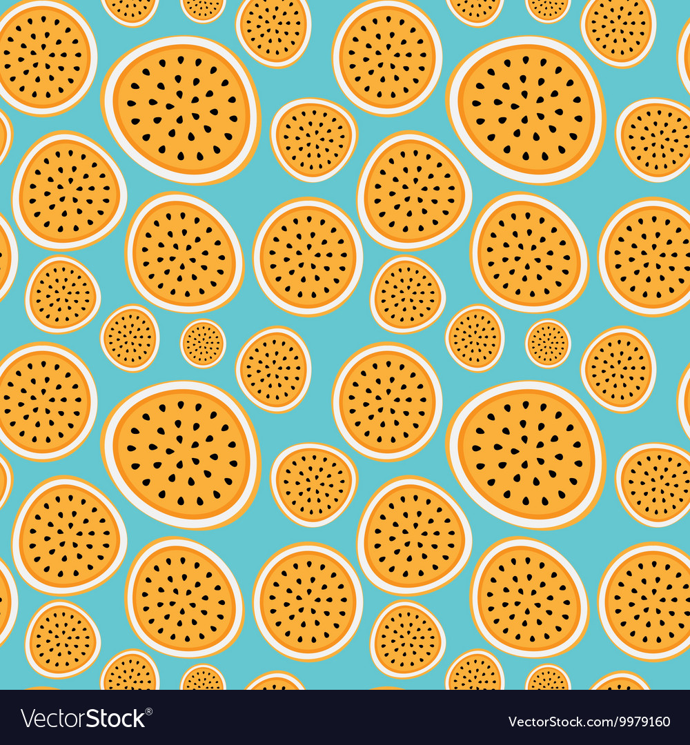 Seamless pattern background from watermelon