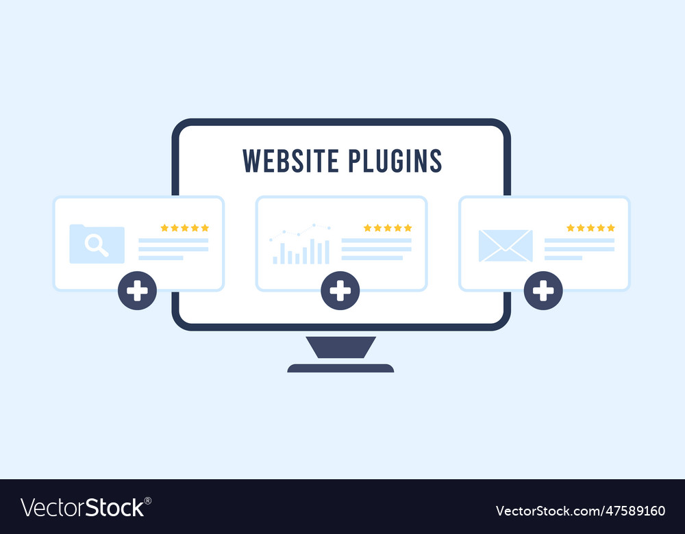 Website plugin concept - enhance ecommerce cms