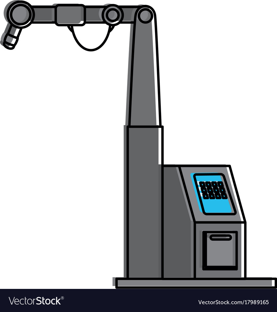 Assembly machine isolated icon