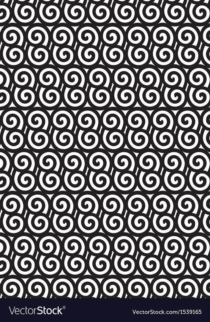 Black and white spiral pattern eps10