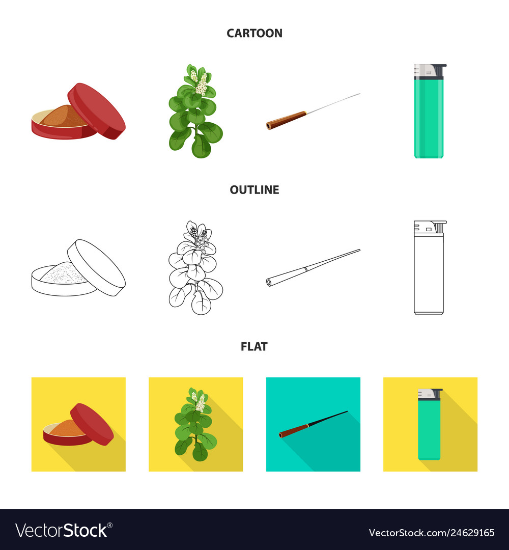 Design of refuse and stop symbol set