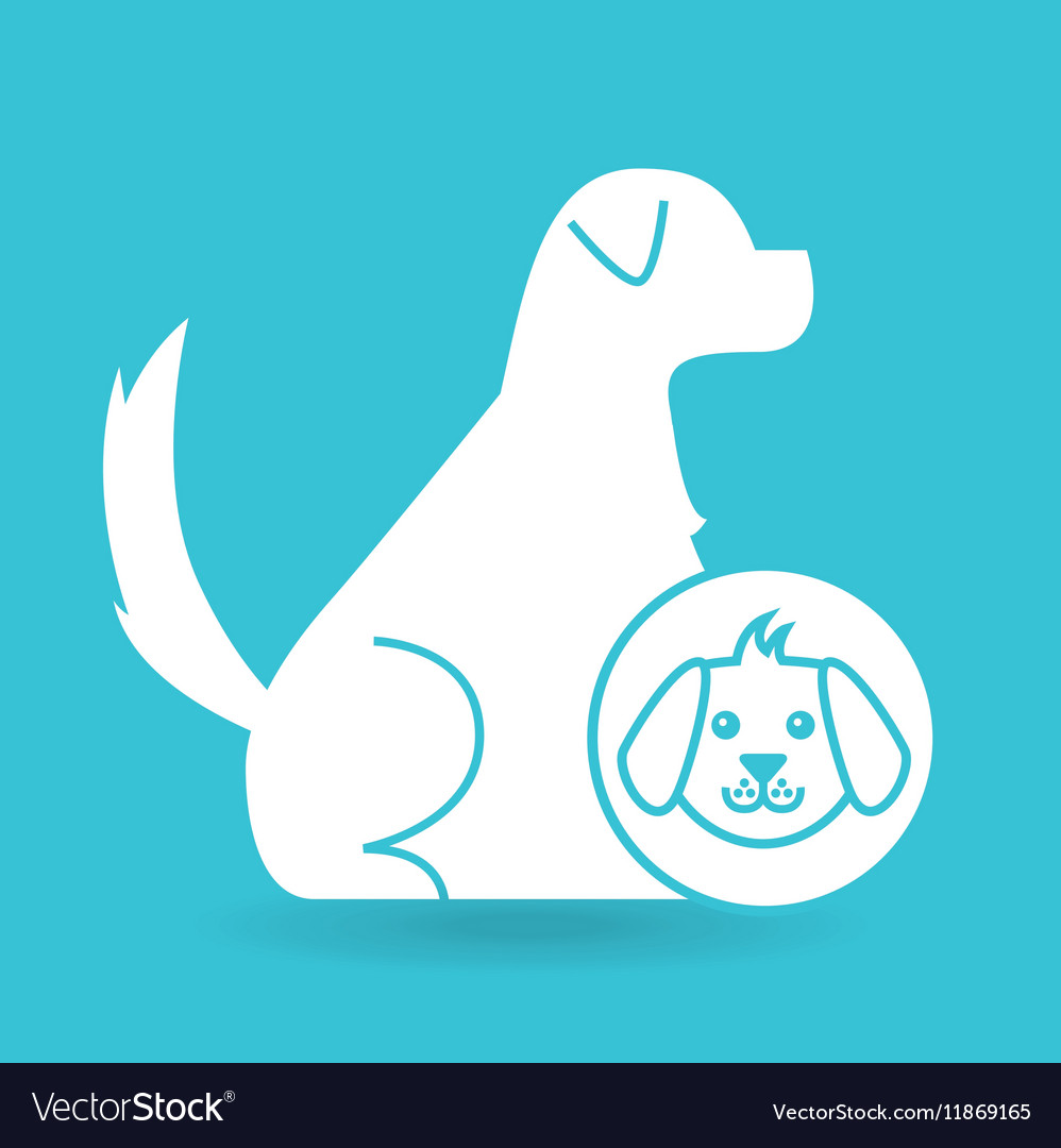 Veterinary clinic concept dog character Royalty Free Vector