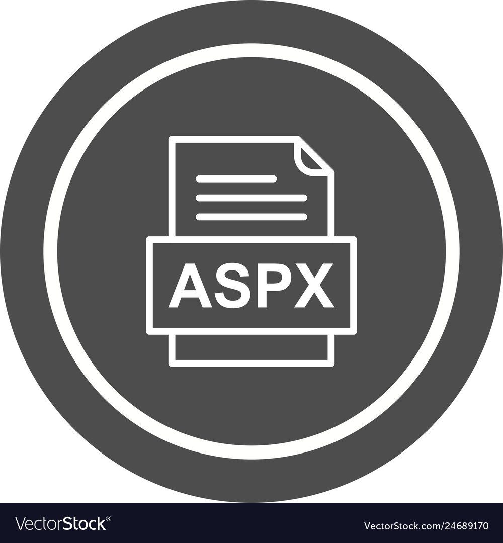 Aspx file document icon