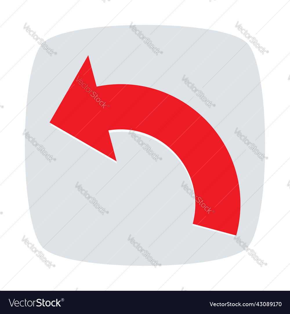 Runder Pfeilzeiger Formelement vector image Runder Pfeilzeiger Formelement