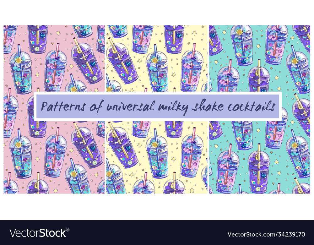 Cosmic Cocktail Patterns