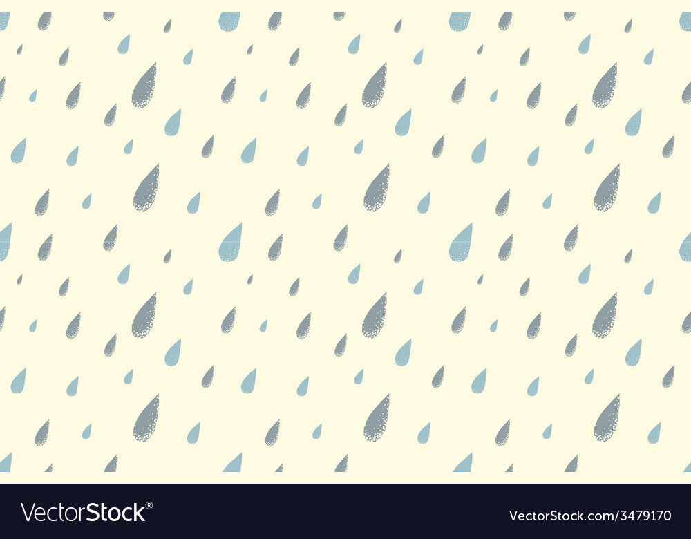 Rain pattern day Royalty Free Vector Image - VectorStock