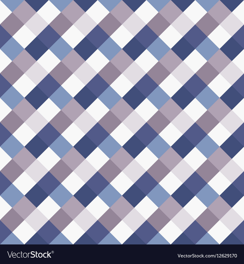 Seamless geometric checked pattern diagonal