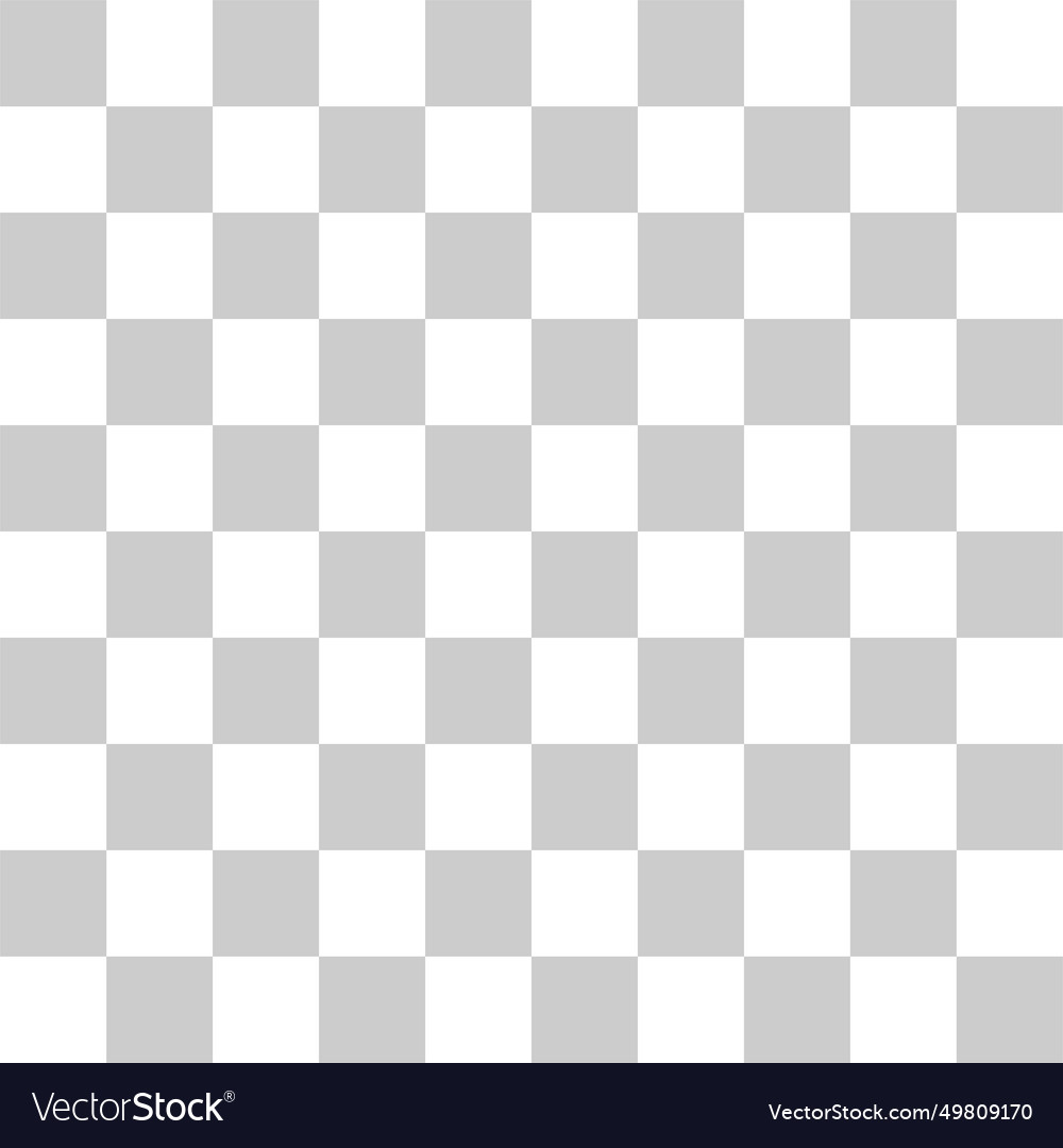 Square grid transparent effect background vector image Square grid transparent effect background
