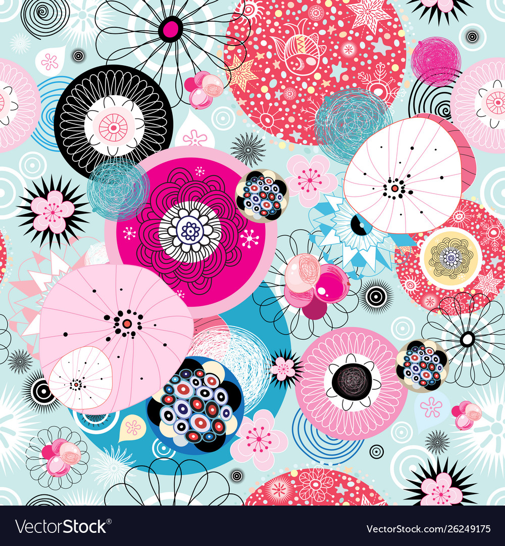 Abstract Round Pattern
