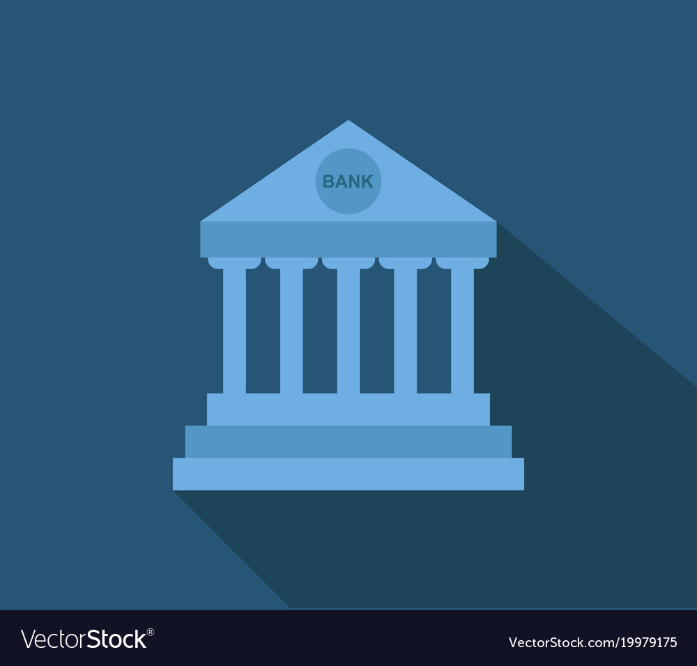 Bank icon Royalty Free Vector Image - VectorStock