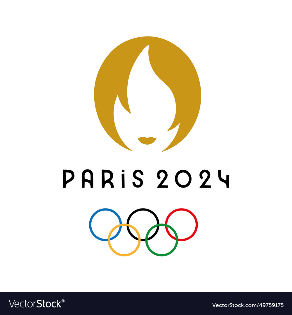 Official logo of summer olympic game in paris 2024