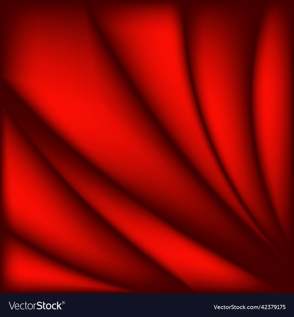 Rough wave red curtain texture gradient effect