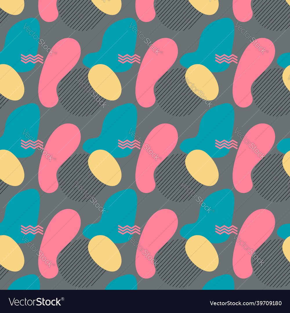 Abstract pattern on a gray background vector image Abstract pattern on a gray background