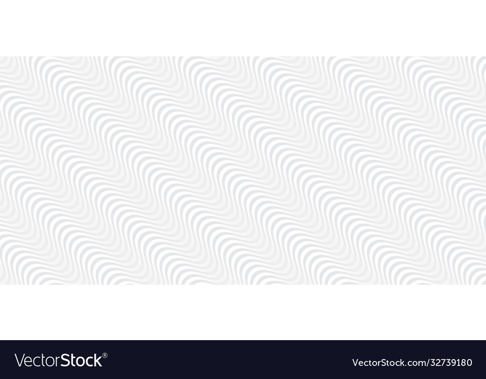 Abstract zigzag wave pattern design white vector image Abstract zigzag wave pattern design white