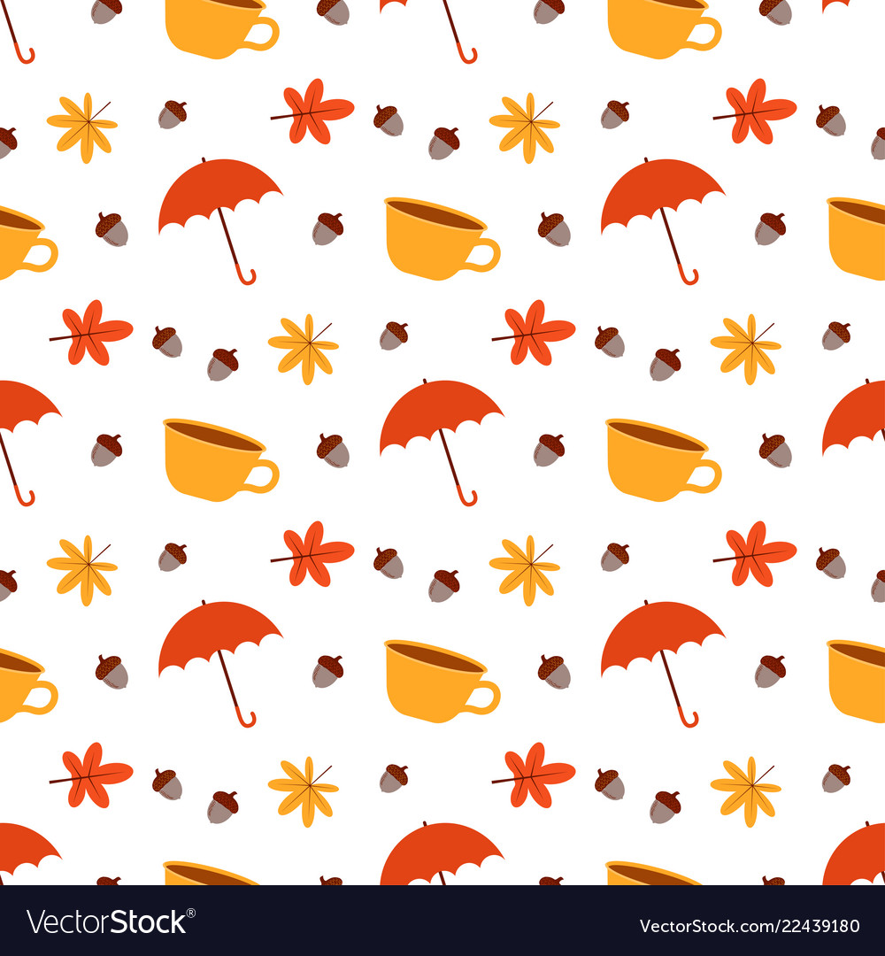 Autumn Acorn Pattern