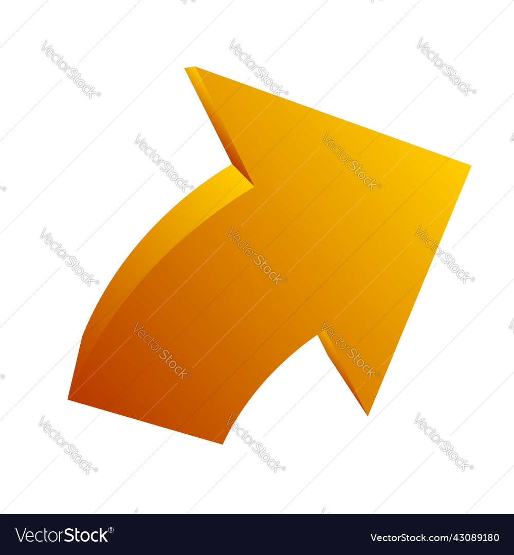 Runder Pfeilzeiger Formelement vector image Runder Pfeilzeiger Formelement