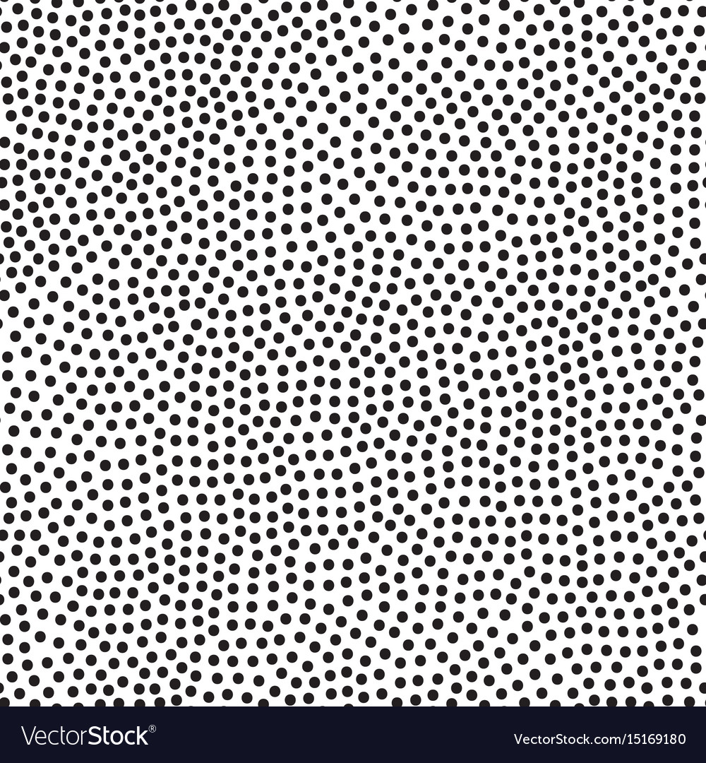 Dotted drawing seamless pattern retro memphis Vector Image