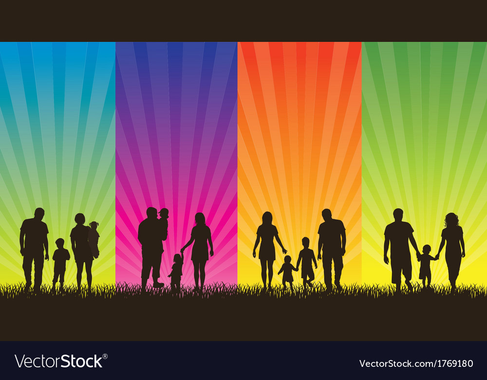 Familie Silhouette Group