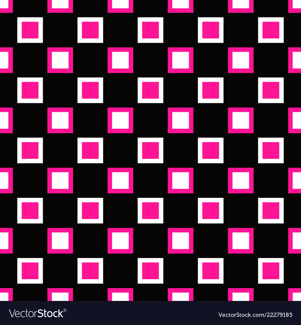 Abstract seamless square pattern background vector image Abstract seamless square pattern background