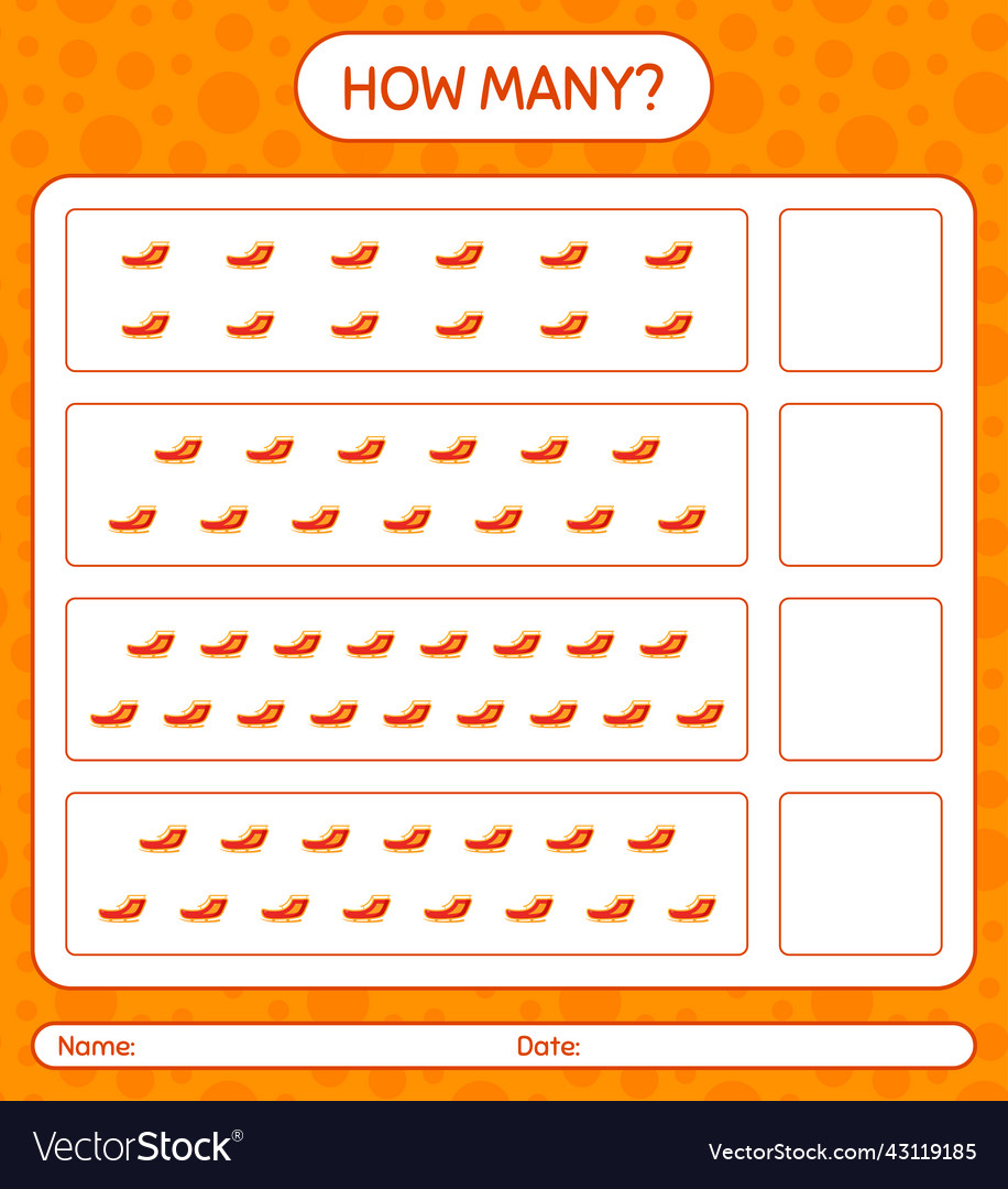 How many counting game with santas sleigh