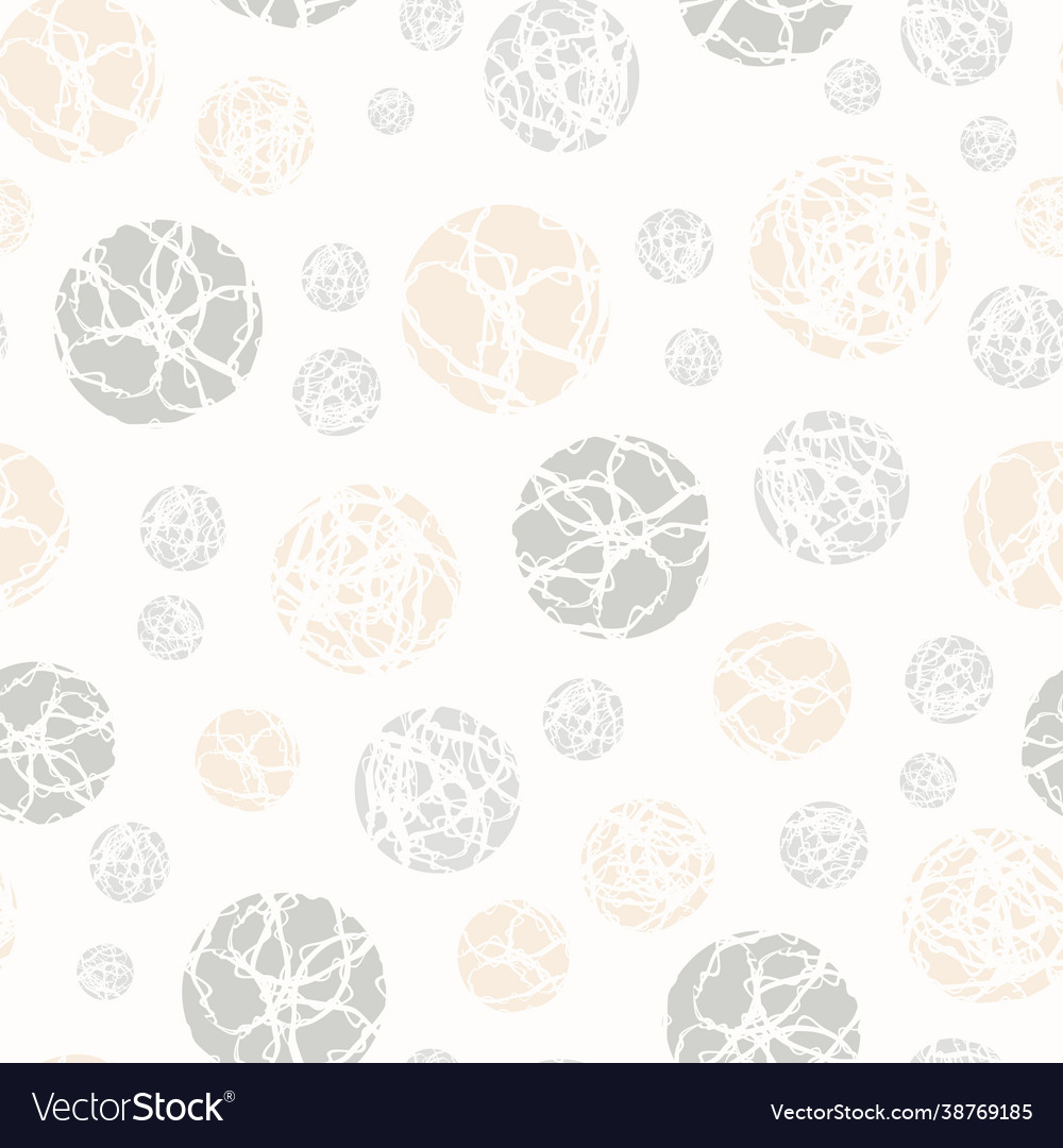 Marble effect circles seamless pattern