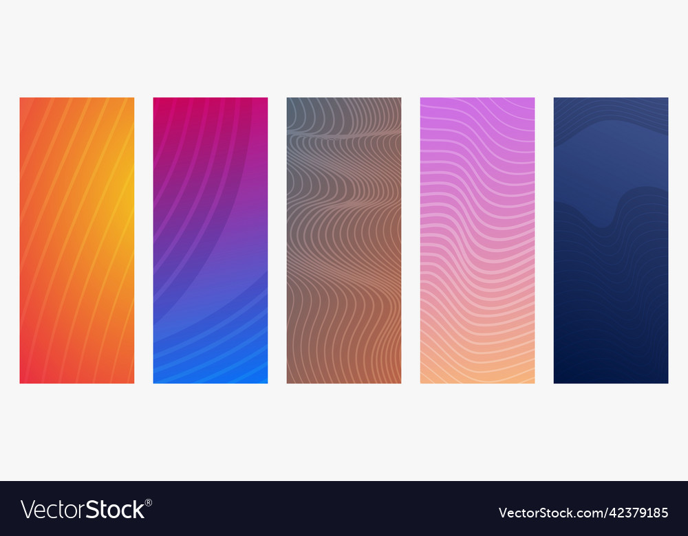 Modern colorful gradient background with wave vector image Modern colorful gradient background with wave