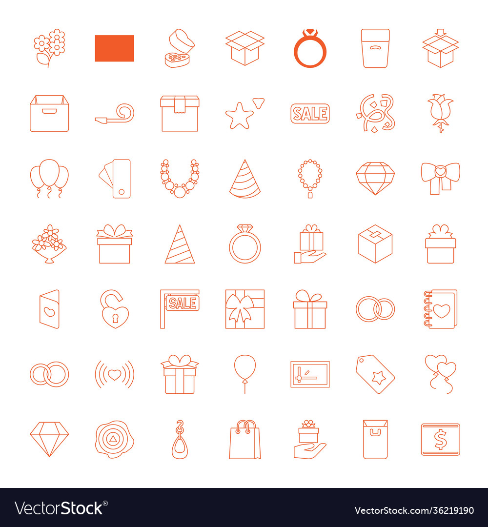 49 gift icons