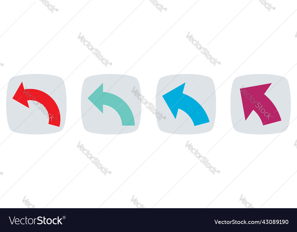 Runder Pfeilzeiger Formelement vector image Runder Pfeilzeiger Formelement