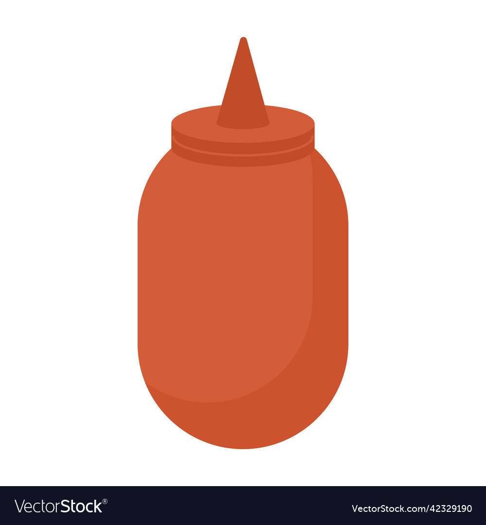 Ketchup bottle Royalty Free Vector Image - VectorStock