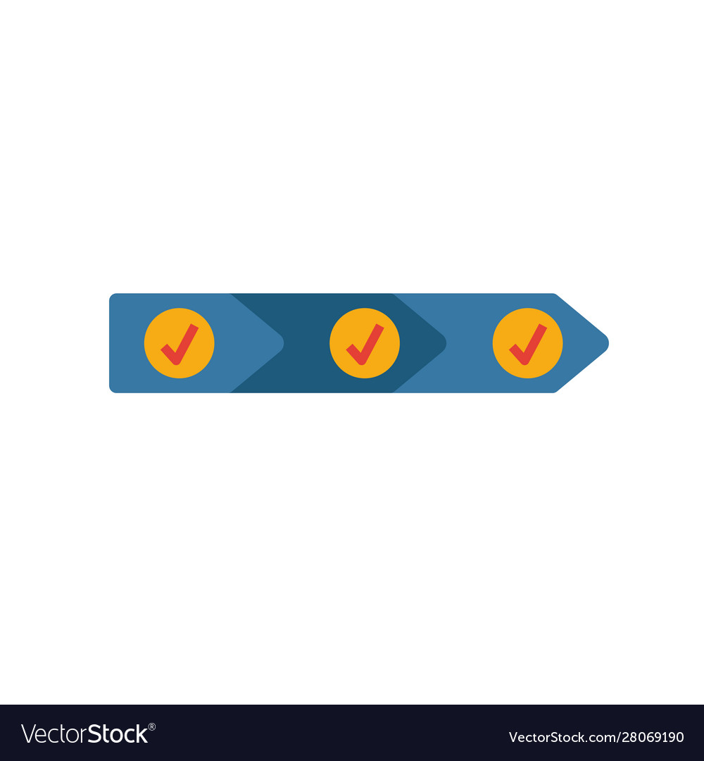 Value chain icon colored simple elements from Vector Image Value chain icon colored simple elements from