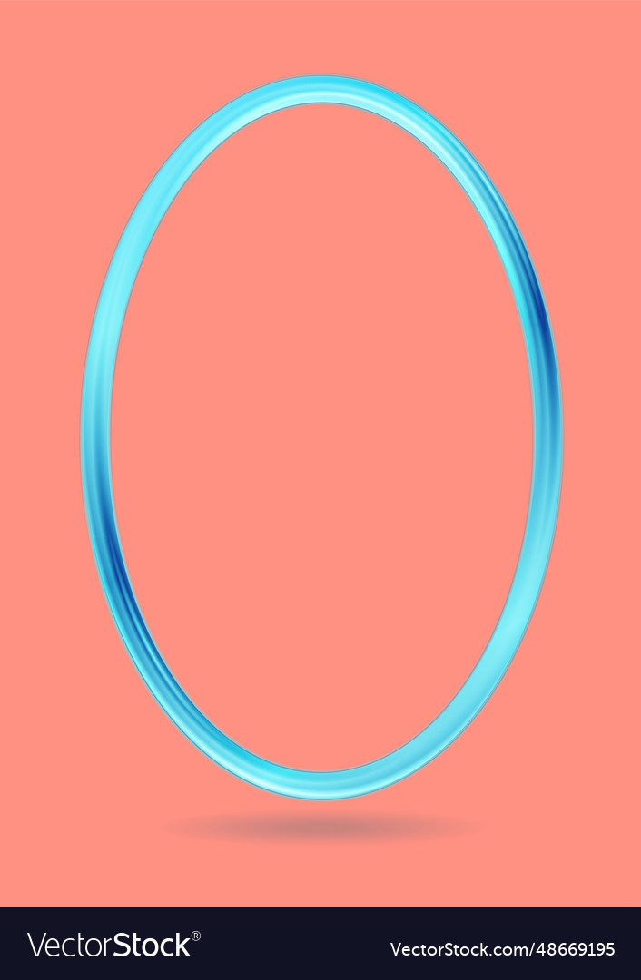 Cyan ellipse framework abstract minimal background