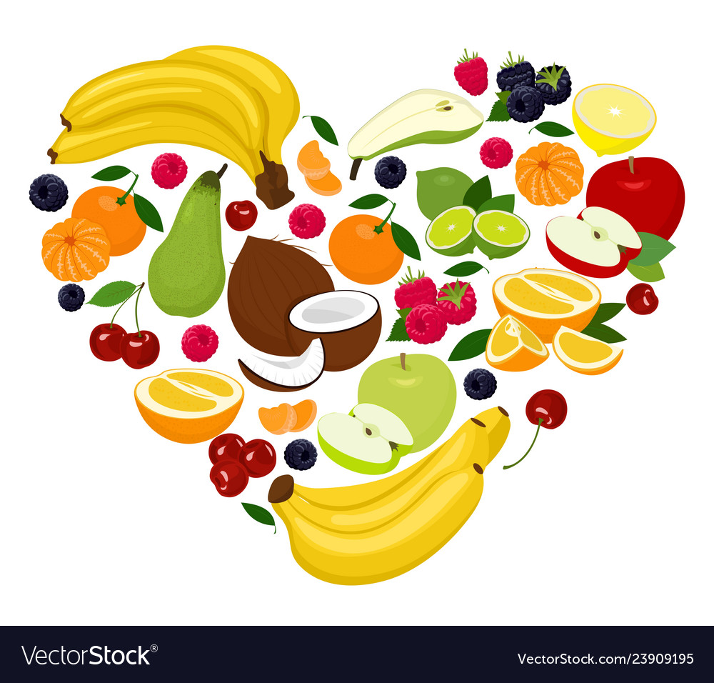 Obst Herz Sammlung