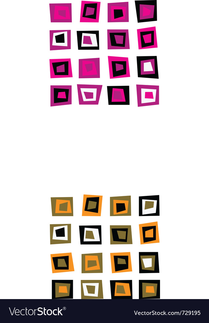 Retro Square Pattern