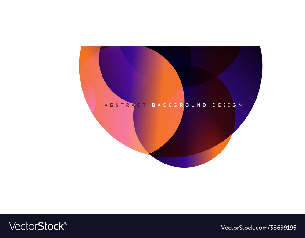 Trendy simple fluid color gradient abstract