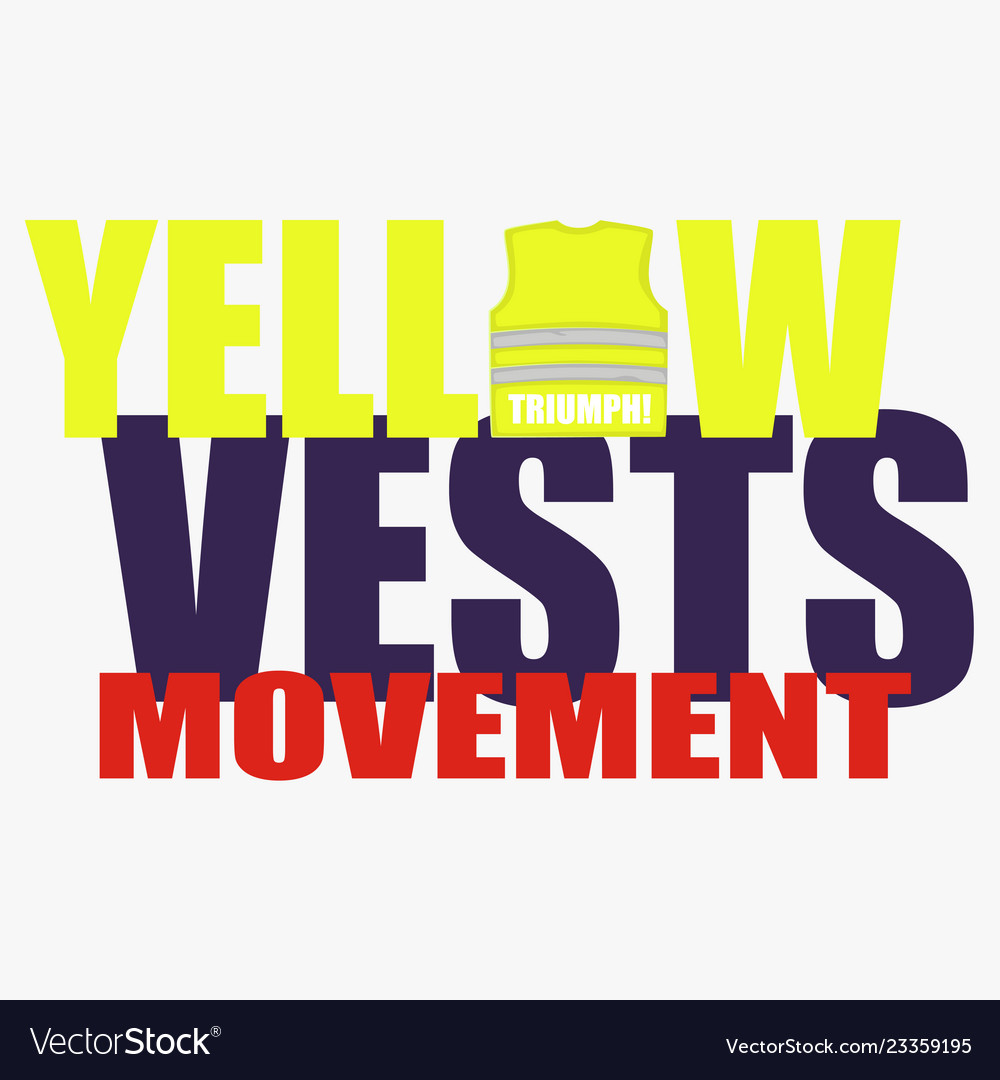 Yellow vests movement or jackets
