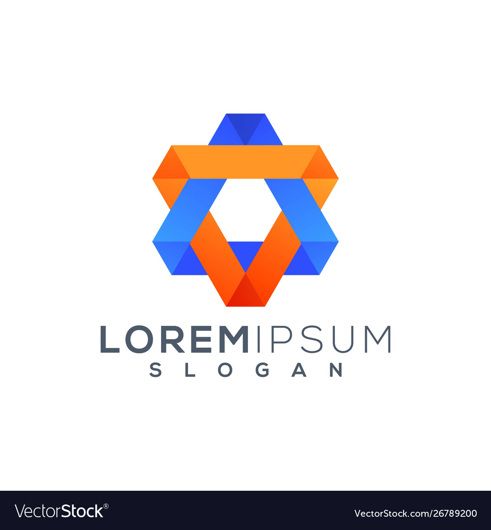 Hexagon Logo Design gebrauchsfertig Vector Image Hexagon Logo Design gebrauchsfertig
