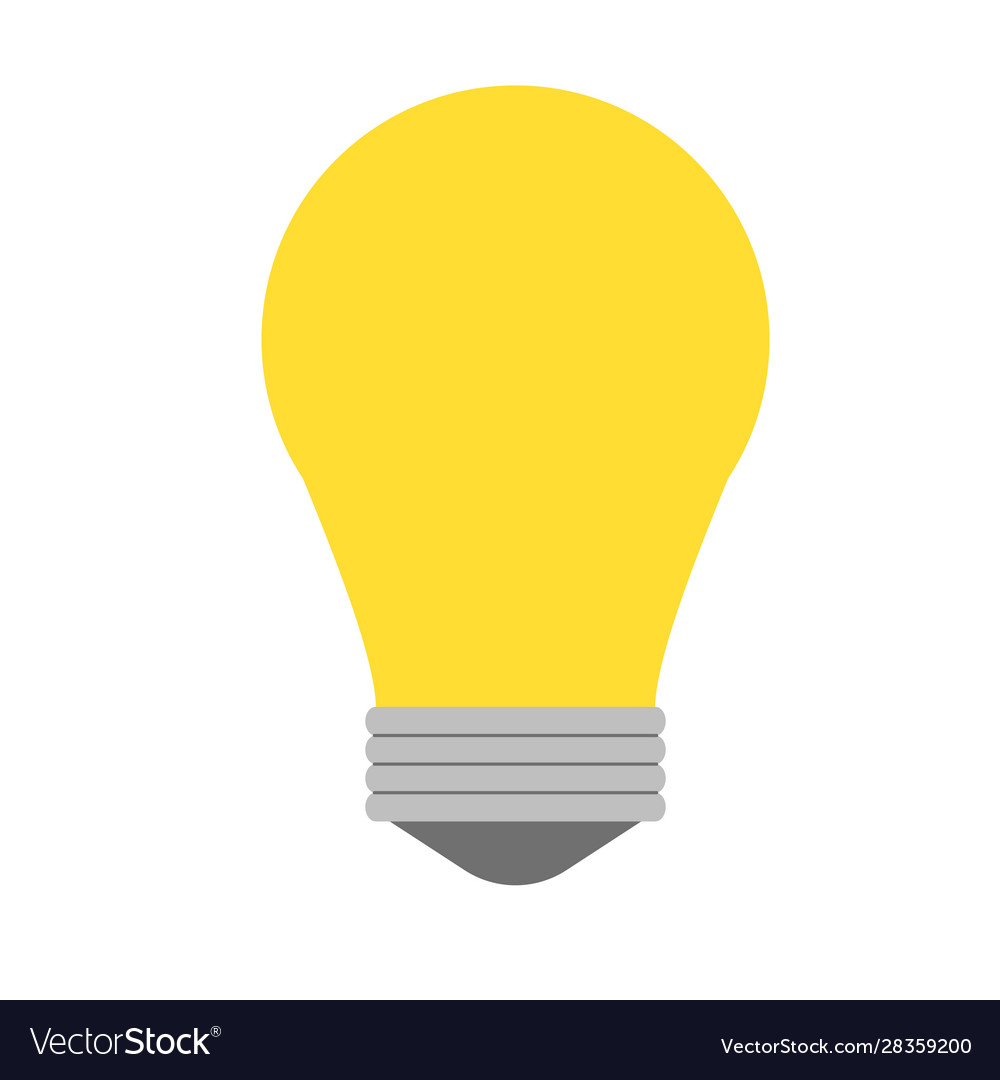 Light bulb Royalty Free Vector Image - VectorStock